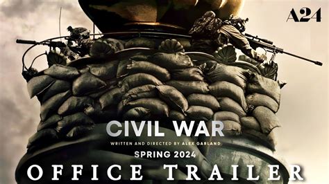 civil war 2024 film trailer